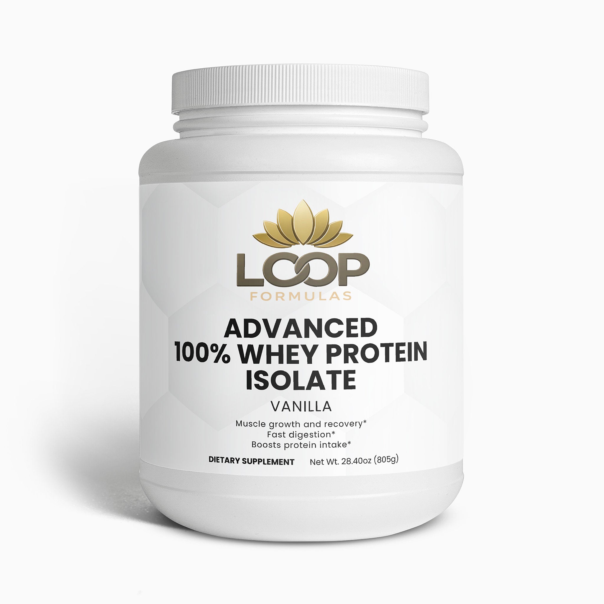 Advanced 100% Whey Protein Isolate (Vanilla)