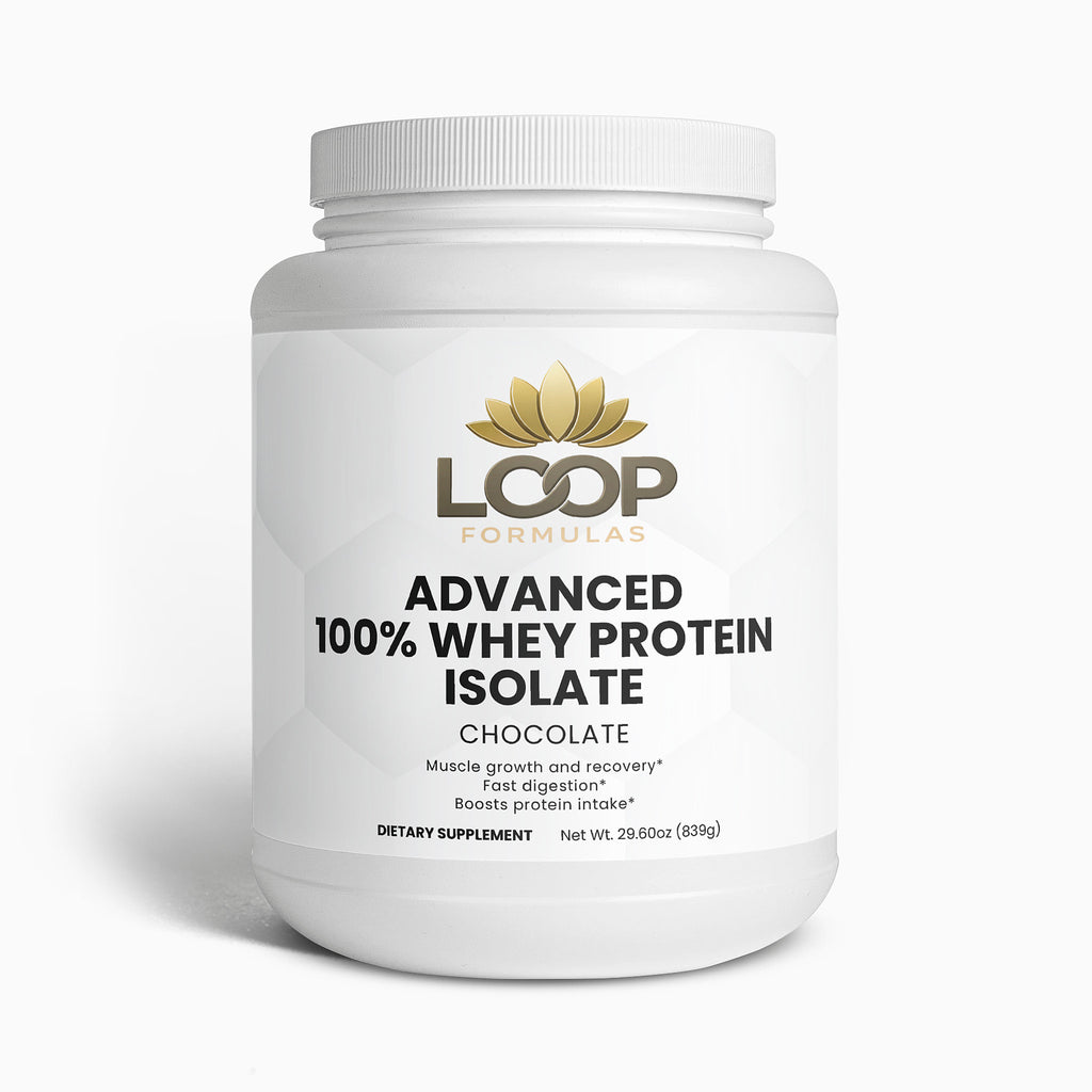 Protein Isolate Formula Advanced 100% Whey Protein Isolate (Chocolate) – LOOP Formulas