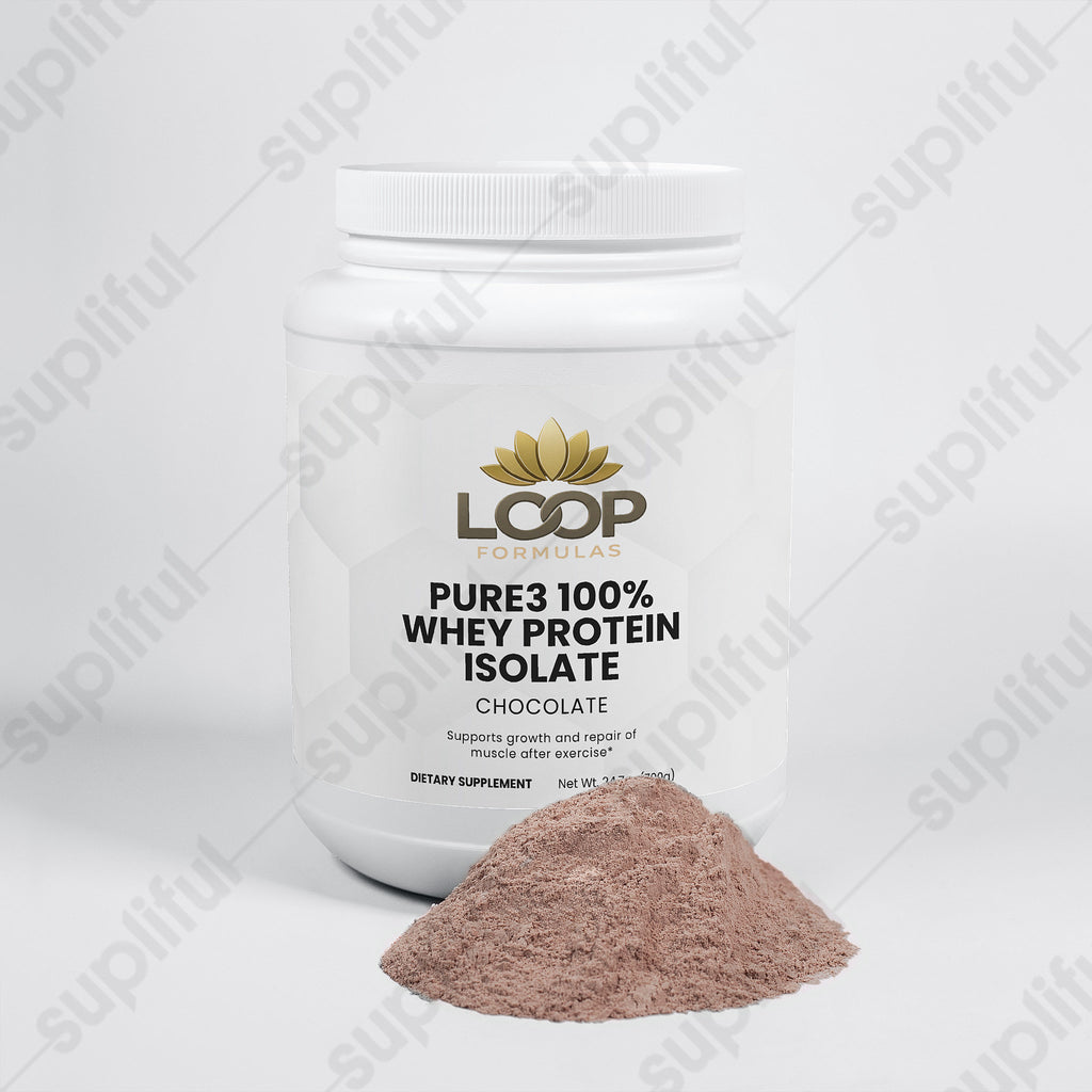 Pure3 100% Whey Protein Isolate (Chocolate)